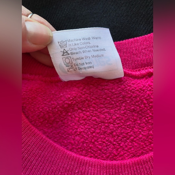 Vintage Hanes Graphic Crewneck Sweater! Size XL 42-44! Dreamcatcher Graphic. - Picture 7 of 8